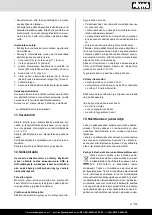 Preview for 139 page of Scheppach 5903602901 Translation Of The Original Operating Manual