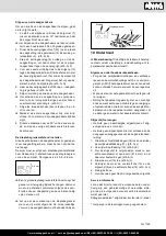 Preview for 149 page of Scheppach 5903602901 Translation Of The Original Operating Manual