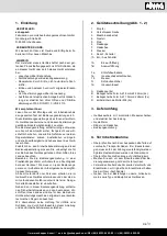 Preview for 11 page of Scheppach 5904410901 Translation Of Original Instruction Manual