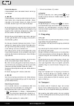 Preview for 110 page of Scheppach 5904610903 Translation Of Original Instruction Manual