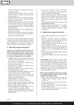 Preview for 82 page of Scheppach 5905314902 Translation Of Original Instruction Manual