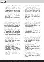 Preview for 80 page of Scheppach 5905414902 Translation Of Original Instruction Manual