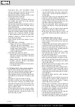 Preview for 76 page of Scheppach 5906002901 Translation Of The Original Instruction Manual