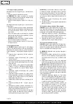 Preview for 138 page of Scheppach 5906002901 Translation Of The Original Instruction Manual