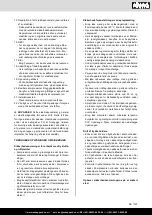 Preview for 123 page of Scheppach 5906101901 Translation Of Original Instruction Manual