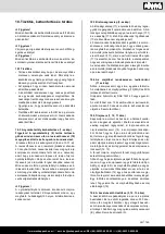 Preview for 145 page of Scheppach 5906101901 Translation Of Original Instruction Manual