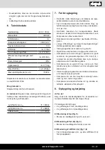 Preview for 91 page of Scheppach 5906102901 Instruction Manual