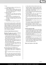 Preview for 53 page of Scheppach 5906117901 Translation Of Original Instruction Manual