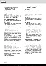 Preview for 96 page of Scheppach 5906117901 Translation Of Original Instruction Manual