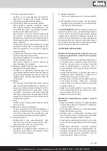 Preview for 125 page of Scheppach 5906120905 Translation Of Original Instruction Manual