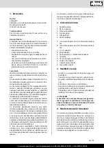 Preview for 75 page of Scheppach 5906126901 Translation Of Original Instruction Manual