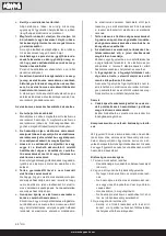 Preview for 68 page of Scheppach 5906142901 Translation Of The Original Instruction Manual