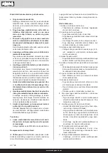 Preview for 88 page of Scheppach 5906142901 Translation Of The Original Instruction Manual