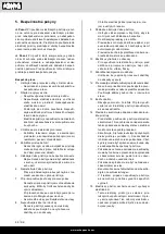 Preview for 90 page of Scheppach 5906145850 Translation Of Original Instruction Manual