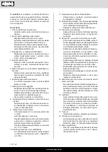 Preview for 112 page of Scheppach 5906145850 Translation Of Original Instruction Manual