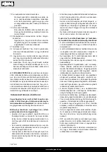 Preview for 124 page of Scheppach 5906145850 Translation Of Original Instruction Manual