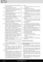 Preview for 24 page of Scheppach 5906149701 Translation Of Original Instruction Manual