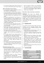 Preview for 25 page of Scheppach 5906149701 Translation Of Original Instruction Manual