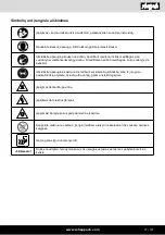 Preview for 181 page of Scheppach 5906152901 Translation Of Original Instruction Manual