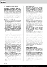 Preview for 22 page of Scheppach 5907901901 Translation Of Original Instruction Manual