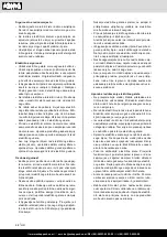 Preview for 68 page of Scheppach 5907901901 Translation Of Original Instruction Manual