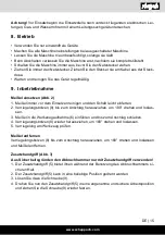 Preview for 15 page of Scheppach 5908206901 Translation Of The Original Instructions