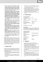 Preview for 49 page of Scheppach 5909228900 Translation Of Original Instruction Manual