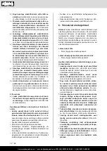 Preview for 78 page of Scheppach 5909229900 Translation Of Original Instruction Manual