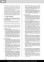 Preview for 18 page of Scheppach 5909230900 Instruction Manual