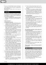 Preview for 142 page of Scheppach 5910113903 Translation Of Original Instruction Manual