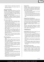 Preview for 49 page of Scheppach 5910203901 Translation Of Original Instruction Manual