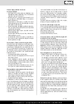 Preview for 191 page of Scheppach 5910203901 Translation Of Original Instruction Manual