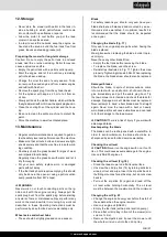 Preview for 31 page of Scheppach 59112279942 Translation Of Original Instruction Manual