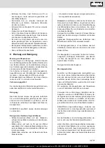 Preview for 27 page of Scheppach 5911235903 Translation Of Original Instruction Manual