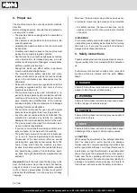 Preview for 24 page of Scheppach 5911240850 Translation Of Original Instruction Manual