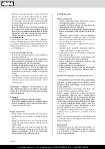 Preview for 56 page of Scheppach 5911240850 Translation Of Original Instruction Manual