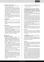 Preview for 41 page of Scheppach 5911241904 Translation Of Original Instruction Manual