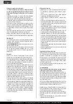 Preview for 132 page of Scheppach 5911247903 Translation Of Original Instruction Manual