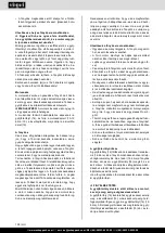 Preview for 158 page of Scheppach 5911247903 Translation Of Original Instruction Manual