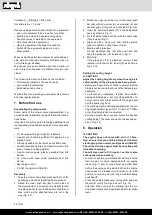 Preview for 28 page of Scheppach 5911249903 Translation Of Original Instruction Manual