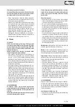 Preview for 69 page of Scheppach 5911249903 Translation Of Original Instruction Manual