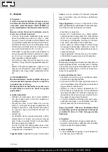 Preview for 110 page of Scheppach 5911249903 Translation Of Original Instruction Manual