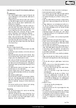 Preview for 119 page of Scheppach 5911255903 Translation Of Original Instruction Manual