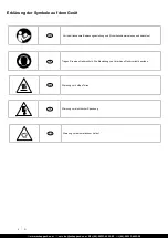 Preview for 4 page of Scheppach HC24V Translation From The Original Instruction Manual