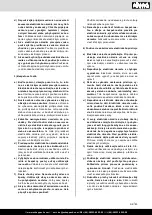 Preview for 83 page of Scheppach HS81S Translation Of Original Instruction Manual