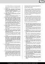 Preview for 99 page of Scheppach HS81S Translation Of Original Instruction Manual