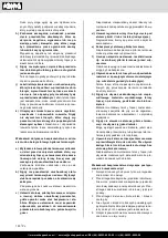 Preview for 100 page of Scheppach HS81S Translation Of Original Instruction Manual