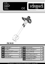 Preview for 1 page of Scheppach PM1800D Operating Manual