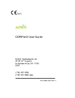 Preview for 1 page of Schick CDRPanX User Manual