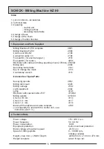 Preview for 2 page of Schick HZ 90 Operating Instructions Manual